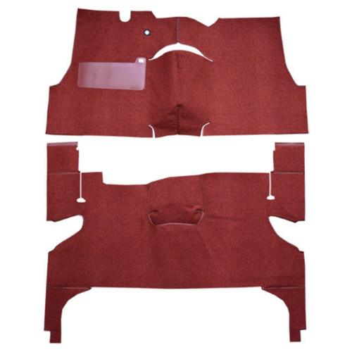 Carpet for Vintage Pontiac Star Chief 4DR Hardtop - High-Quality, Automotive-Grade Flooring Kit with Padding & Heel Pads