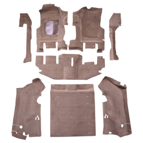 Carpet for Jeep Wrangler Short Console, Molded Style, Automotive-Grade Material, Easy Installation & Long-Lasting Quality