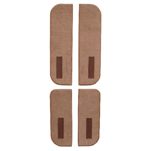 Carpet for 1974 GMC Suburban Door Panel Inserts, Molded Style, US-made Automotive-Grade Material.