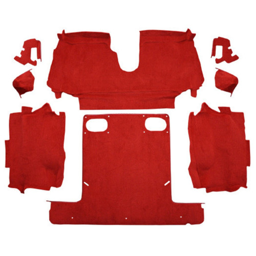 Carpet for Chevy Corvette Convertible Rear Area, Molded Style, Auto-Grade Material - Enhance Your Vehicle's Interior Today.