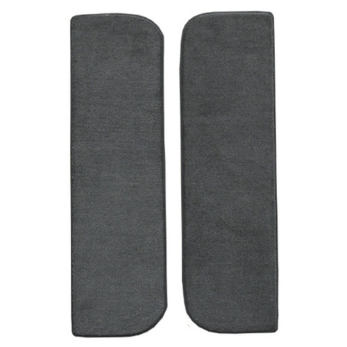 Carpet for Vintage Dodge D200 Door Panel Inserts, Molded Cutpile Style - US Made Automotive-Grade Flooring Kit.