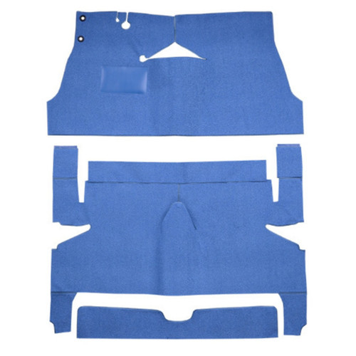 Interior Carpet for 1955-1956 Cadillac Series 62 Sedan Deville - Precision-cut, US-made automotive-grade carpet kit.