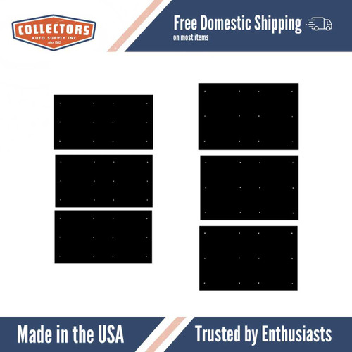 Insulation Sound Deadener Kit for 1987-1995 Jeep Wrangler Yj