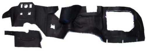 1970-1972 Corvette Firewall Insulator (Ultra High Def Rubber)..The Firewall has the Heater Cutout with the AC Perforated 1970-1972 Corvette Firewall Insulator (Ultra High Def Rubber)..The Firewall has the Heater Cutout with the AC Perforated