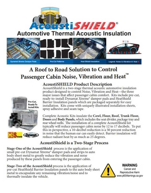 1957-59 Willys Jeep Under Hood Cover Smooth AcoustiHood Kit 1957-59 Willys Jeep Under Hood Cover Smooth AcoustiHood Kit