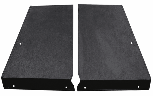 1948-53 Dodge Truck Kick Panel Set (ABS Plastic), w/ Binding Tape