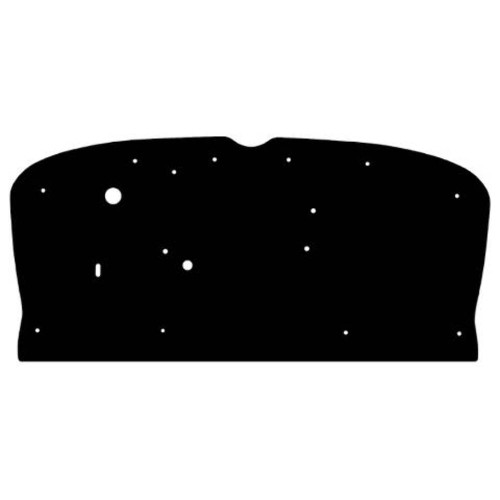 1932 Buick Series 60 Flat Firewall Insulator (OEM Color Black)