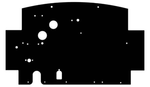 1933-34 Packard Model 1108 Firewall Insulator