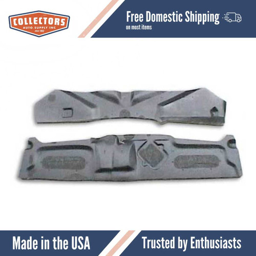 1955 Cadillac Firewall Insulator w/Cowl Cover, 2 Piece (Cowl CAD 5456 CSP)