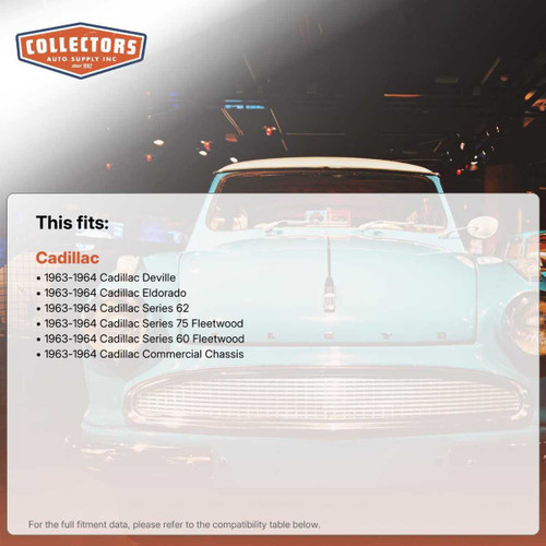 1963-1964 Cadillac Firewall Insulator