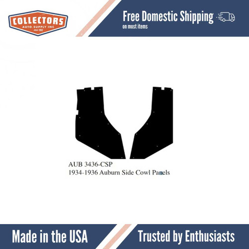 1934-1936 Auburn Kick Panels