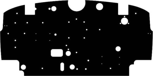 1932 Cadillac V-8 Flat Firewall Insulator