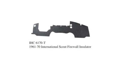 1961-70 International Scout Firewall Insulator