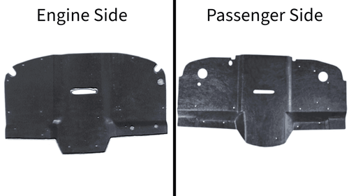 1933 Studebaker President Firewall Insulator set