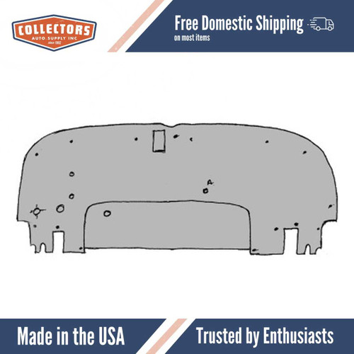 1937-1938 Willys Firewall Insulator