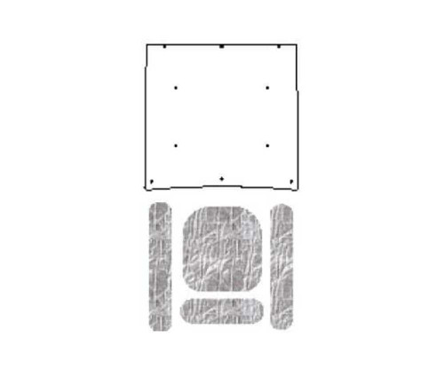 1967-68 Cougar Under Hood Cover Smooth AcoustiHood Kit 1967-68 Cougar Under Hood Cover Smooth AcoustiHood Kit