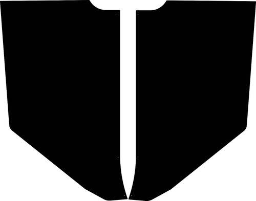 1937-39 Mopar Kick Panel Set (ABS Plastic)