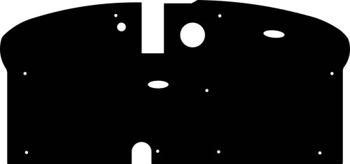 1936 Dodge D-2 Firewall Insulator