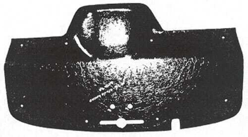 1936 Studebaker Dictator Firewall Insulator