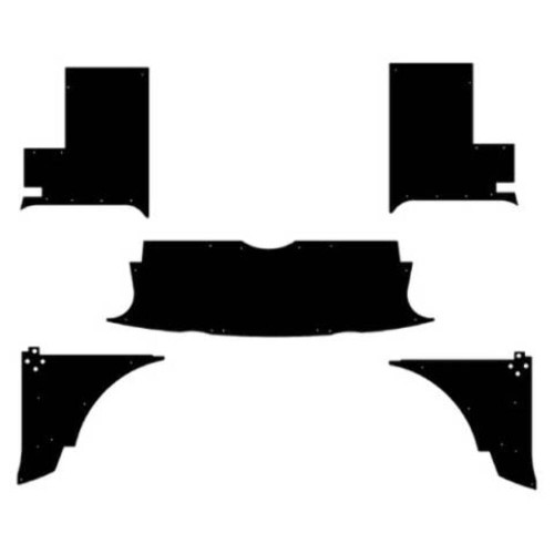 1955-1962 MG-A Coupe Interior Kit (ABS Plastic) 1955-1962 MG-A Coupe Interior Kit (ABS Plastic)