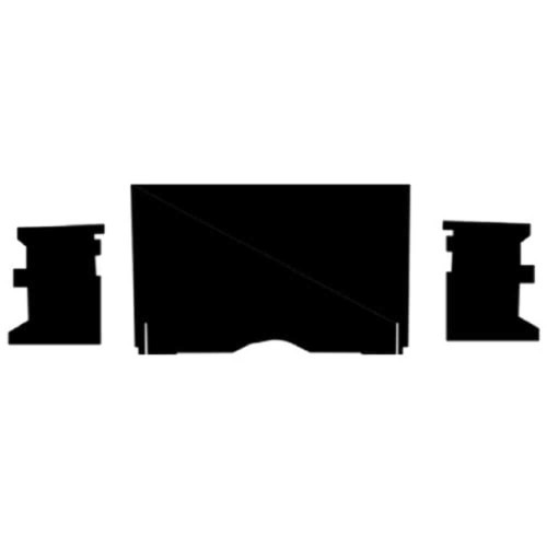 1955-1966 Mack Model B-13 Rear Cab Cover (ABS Plastic)