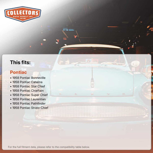 1958 Pontiac Bonneville Firewall Insulator