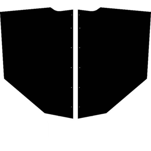 1963-66 Mopar A-Body Kick Panel Set (ABS Plastic)