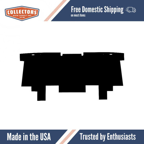 1965-1968 Mopar C-Body Coupe Seat Divider (ABS Plastic)