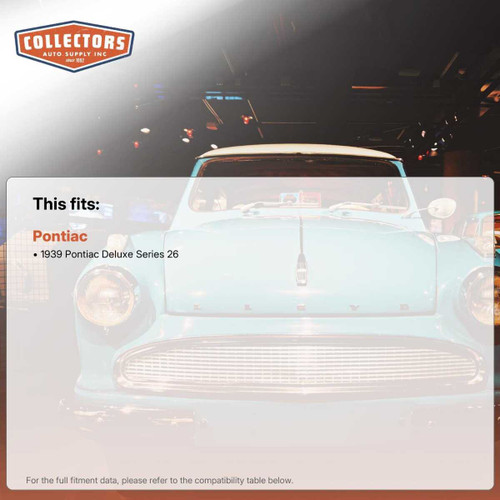 1939 Pontiac Model 26 Firewall Insulator