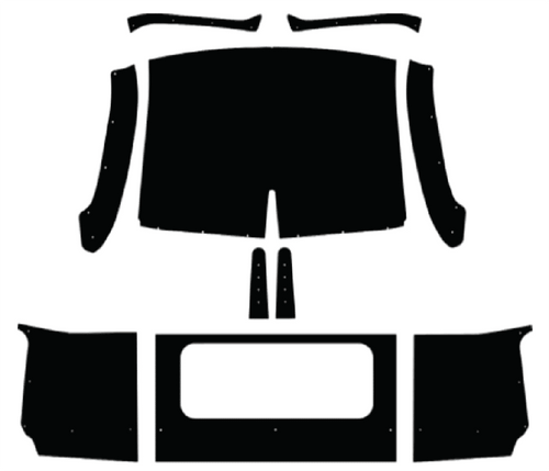 1954 Dodge 3 Window Truck Headliner Kit Original Style B Cab Style 1954 Dodge 3 Window Truck Headliner Kit Original Style B Cab Style