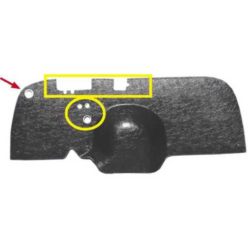 1947-54 Chevy Truck Type 2 Firewall Insulator,The Type 2 Firewall fits All Chevy Trucks 1947-54 Including the 1955 1st Series Trucks, Fiberglass Insulation