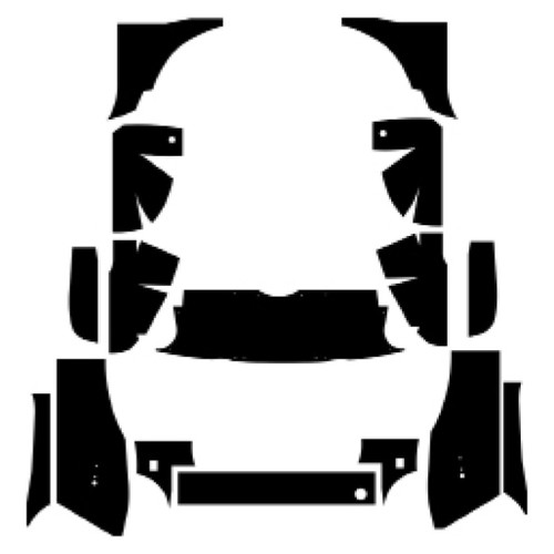 Insulation Sound Deadener Kit for 1962-1974 MG MG-B Roadster Acoustishield