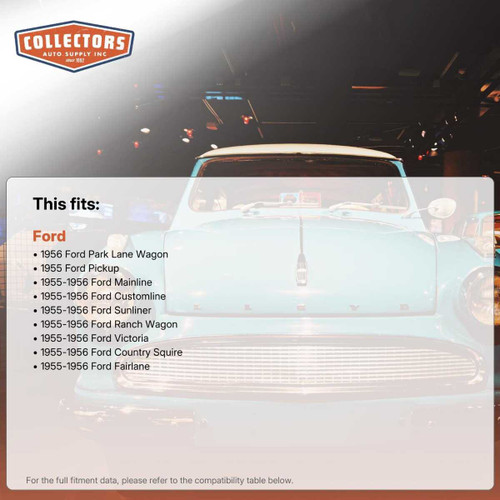 Insulation Sound Deadener Kit for 55-56 Station Wagon Acoustishield Complete