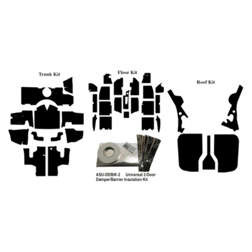 Insulation Sound Deadener Kit for 1997-2002 Dodge Viper Acoustishield Complete