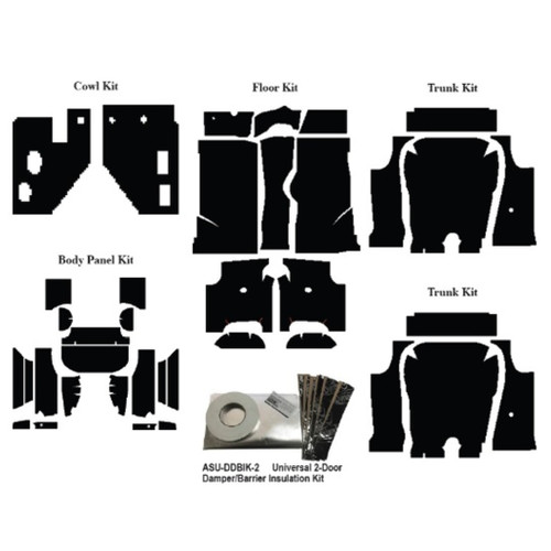 Insulation Sound Deadener Kit for 60-62 Ford Convertible Complete Clearance