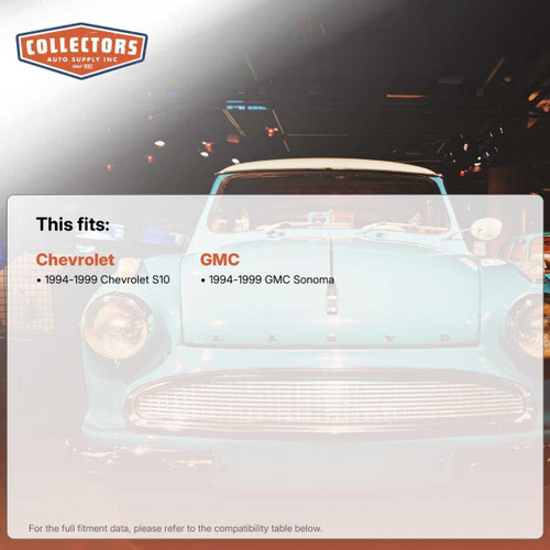 Insulation Sound Deadener for 94-04 Chevy S-10 & S-15 Series Std Cab Complete