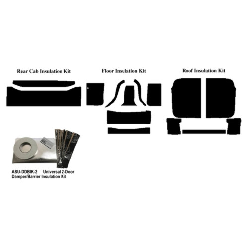 Insulation Sound Deadener Kit for 1965-1966 Ford Truck Acoustishield Complete