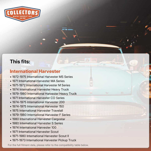 Insulation Sound Deadener Kit for 1971-80 International Acoustishield Complete