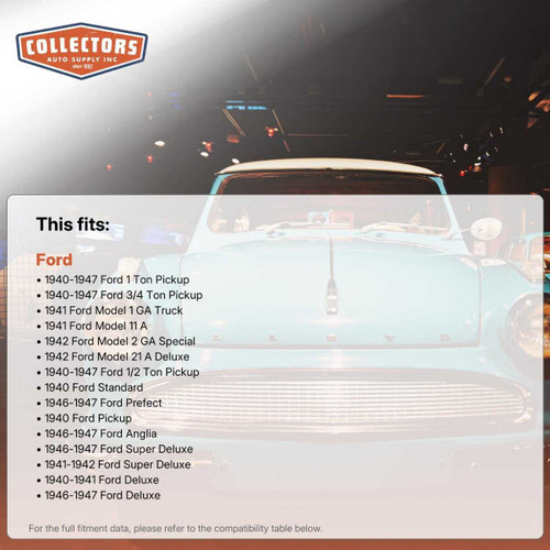 Insulation Sound Deadener Kit for 1940-1947 Ford Truck Acoustishield Complete