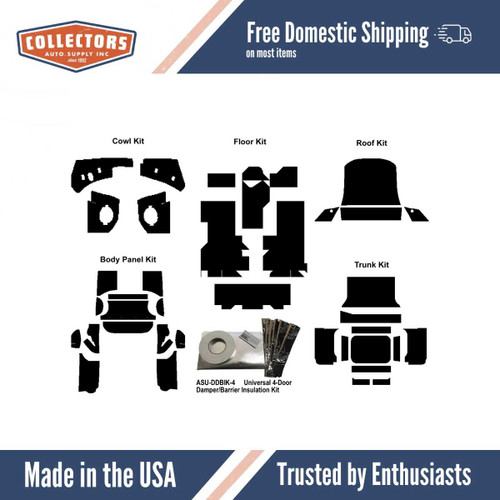 1963-1964 Chevrolet Sedan Complete Acoustic Kit