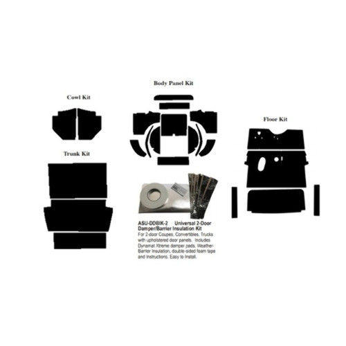 Insulation Sound Deadener Kit for 1930-1931 Ford Model A Complete Cabriolet