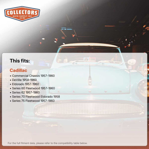 Steering Center Link Tube for 1957-1960 Domestics 1pc Front 27170