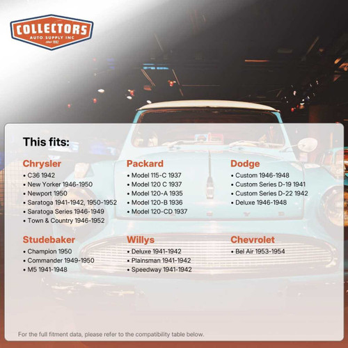 Leaf Spring Bushing for 1935-1948 Domestics 1pc Front 35411