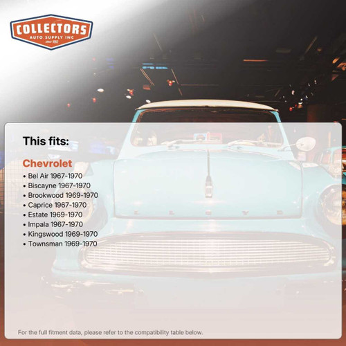 Steering Center Link for 1967-1970 Domestics 1pc Front 25794