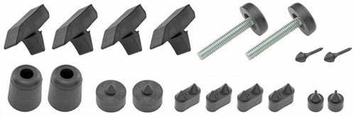 Rubber Bumper & Stopper Kits for 1971-1972 Pontiac GTO, LeMans Set