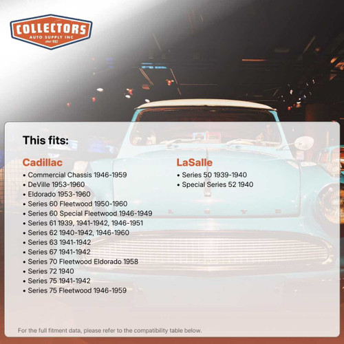 Steering Tie Rod End for 1939-1960 Cadillac / LaSalle Front Left Right 25202