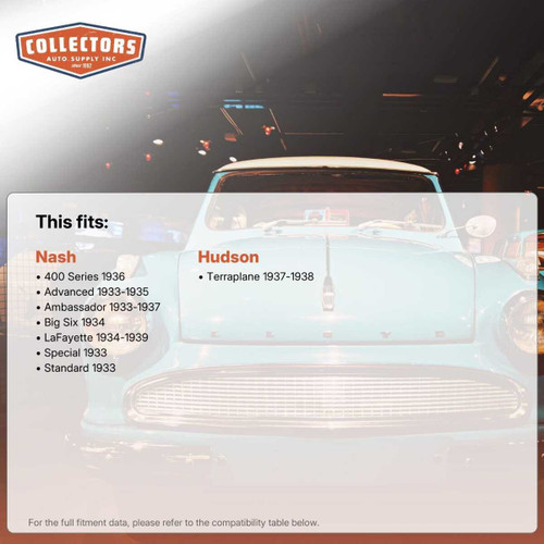 Leaf Spring Shackle for 1933-1939 Hudson / Nash Front 2pc 35502