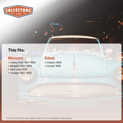 Steering Tie Rod Assembly for 1957-1958 Edsel / Mercury Front 25654