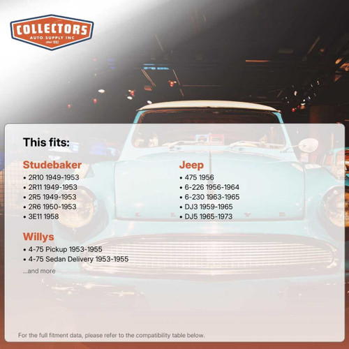 Steering King Pin Set for 1946-1967 Jeep / Studebaker Front 2pc 30237