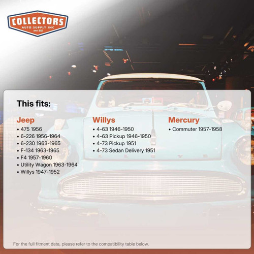 Leaf Spring Bushing for 1946-1965 Mercury Commuter and More